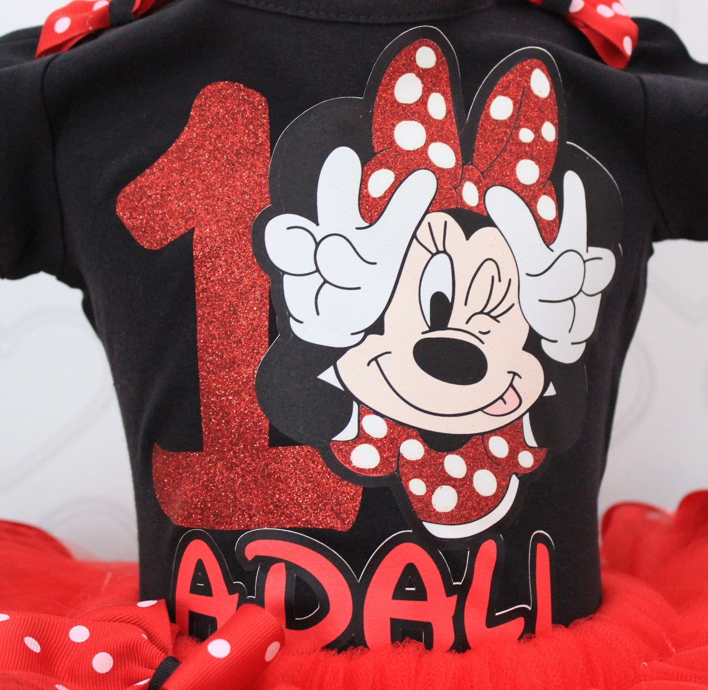 Mouse Tutu set- mouse outfit- mouse birthday outfit