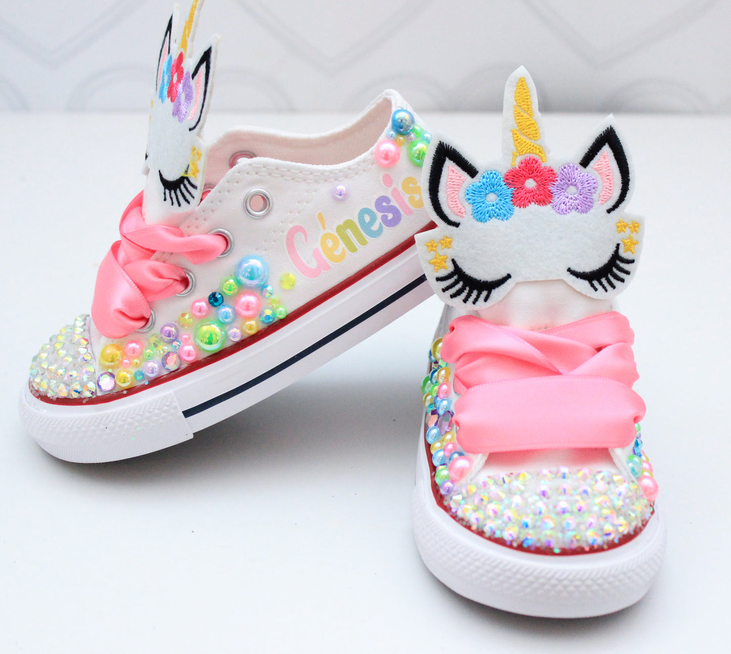 Unicorn shoes- Unicorn bling Converse-Girls Unicorn Shoes-Unicorn converse