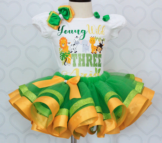 Young Wild & Three tutu set-Young Wild & Three outfit-Young Wild & Three dress-Young Wild & Three Birthday outfit