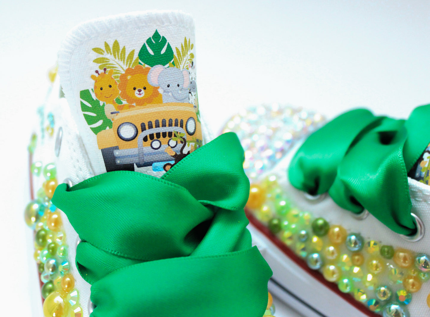 Wild one shoes- Wild one bling Converse-Wild one Shoes-safari shoes