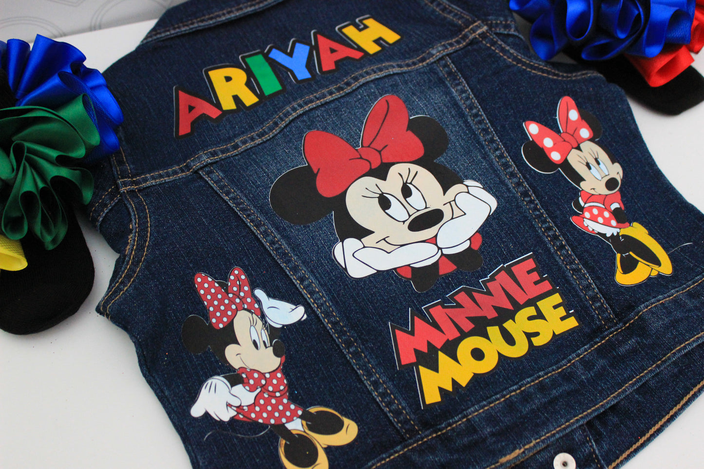 Girls Denim Jacket- Denim Jacket add on- Not sold separately