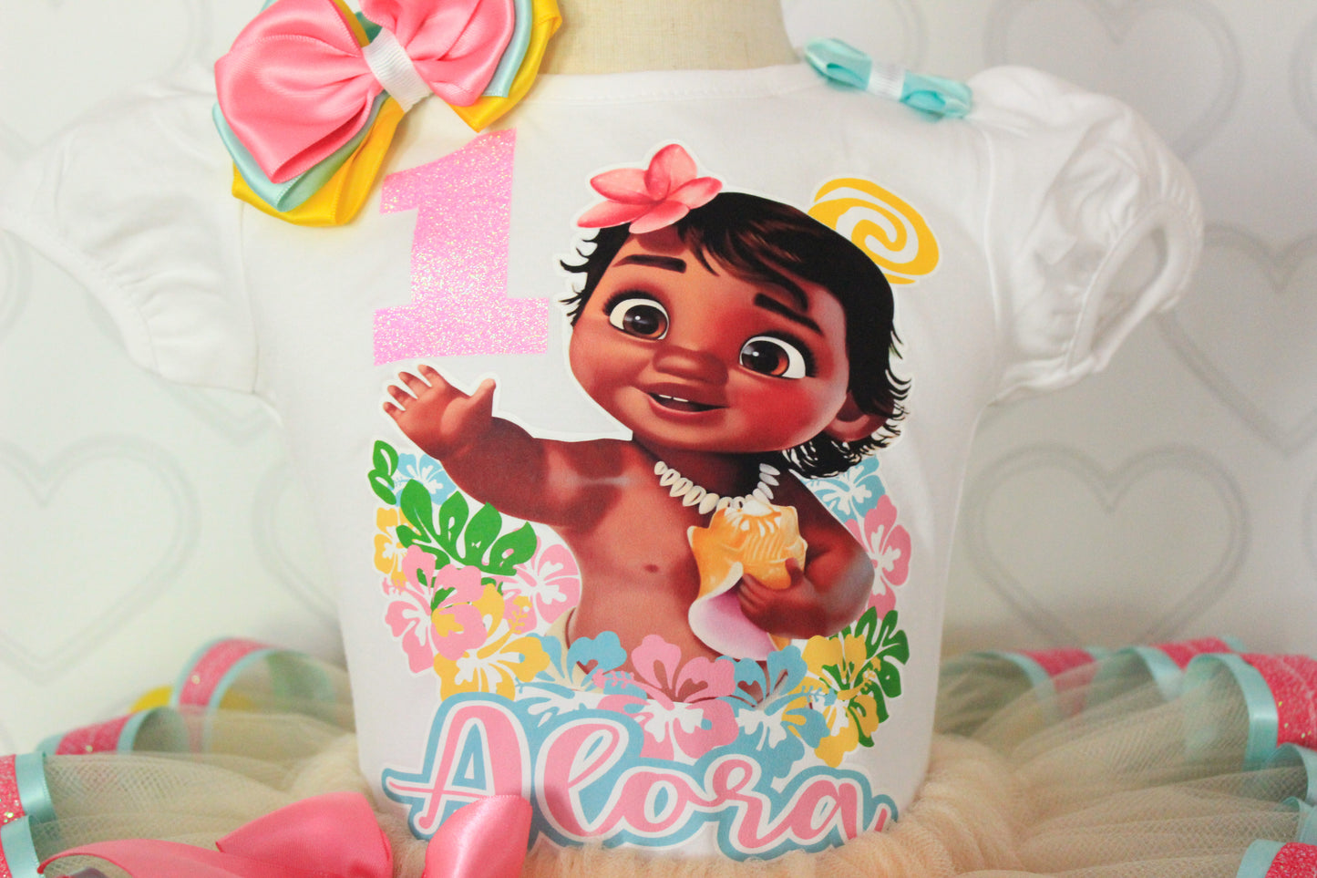 Moana tutu set-Moana outfit-Moana dress