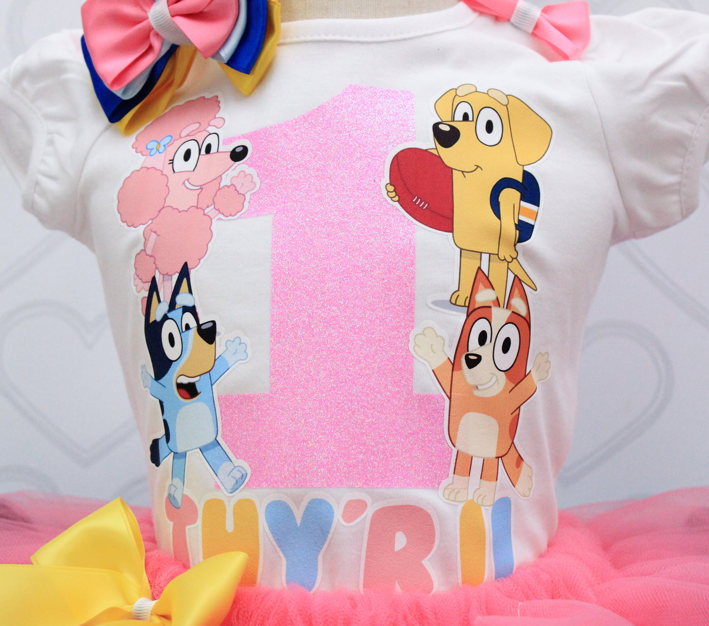 Bluey tutu set-Bluey outfit-Bluey dress-bluey birthday