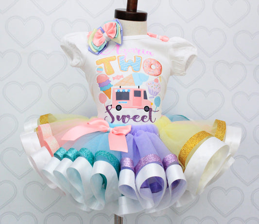 Two sweet tutu set-Two sweet outfit-Two sweet dress-Two sweet tutu-two sweet birthday