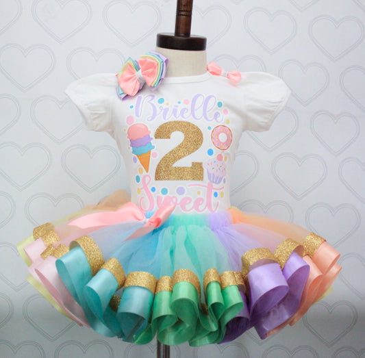 Two sweet tutu set-Two sweet outfit-Two sweet dress-Two sweet tutu-two sweet birthday