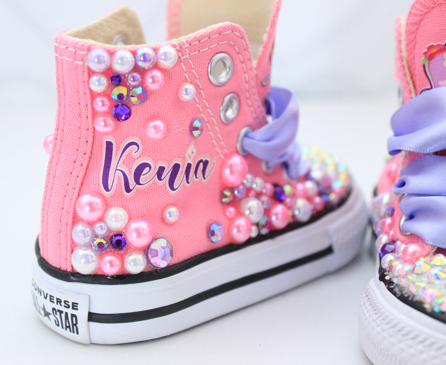 Sofia the first shoes- Sofia the first Converse-Girls Sofia the first Shoes-first birthday Converse