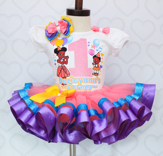 Gracie's corner tutu set- Gracie's corner outfit- Gracie's corner dress-Gracie's corner Birthday