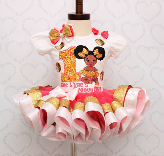 Disco tutu set-Disco outfit-Disco dress-Groovy one outfit-two groovy outfit-70s tutu set