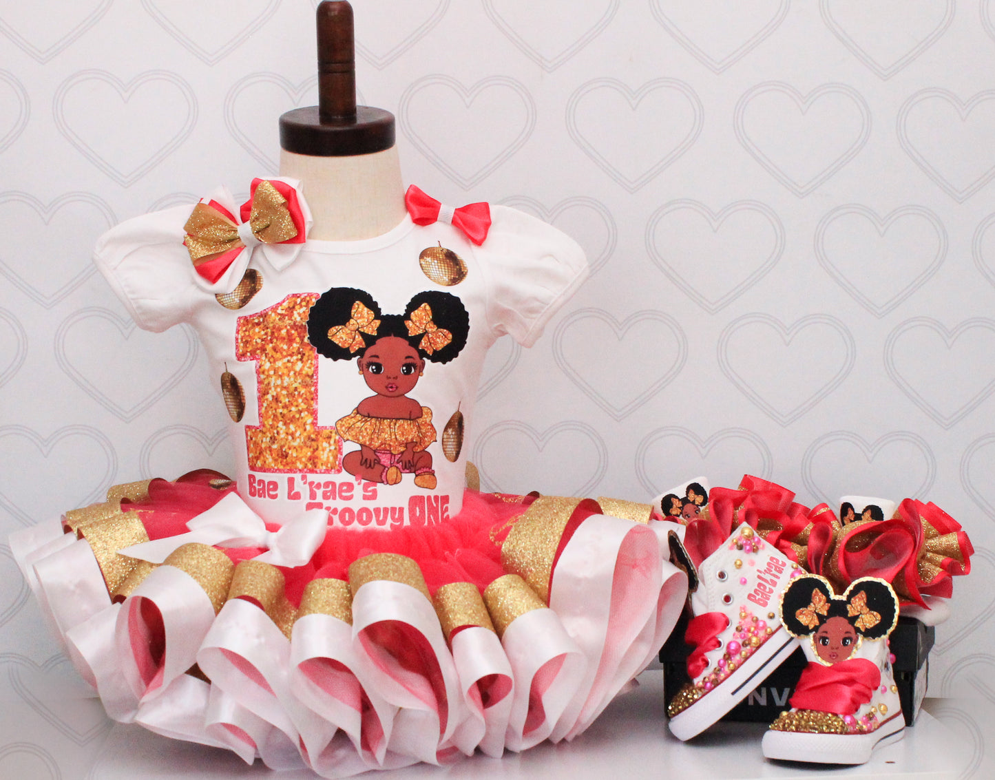 Disco tutu set-Disco outfit-Disco dress-Groovy one outfit-two groovy outfit-70s tutu set