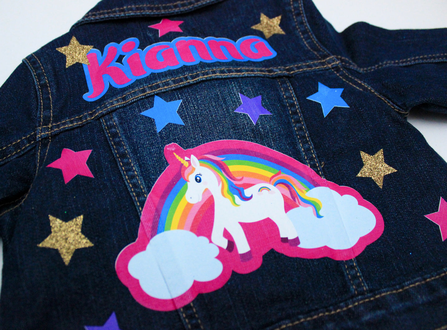 Girls Denim Jacket- Denim Jacket add on- Not sold separately