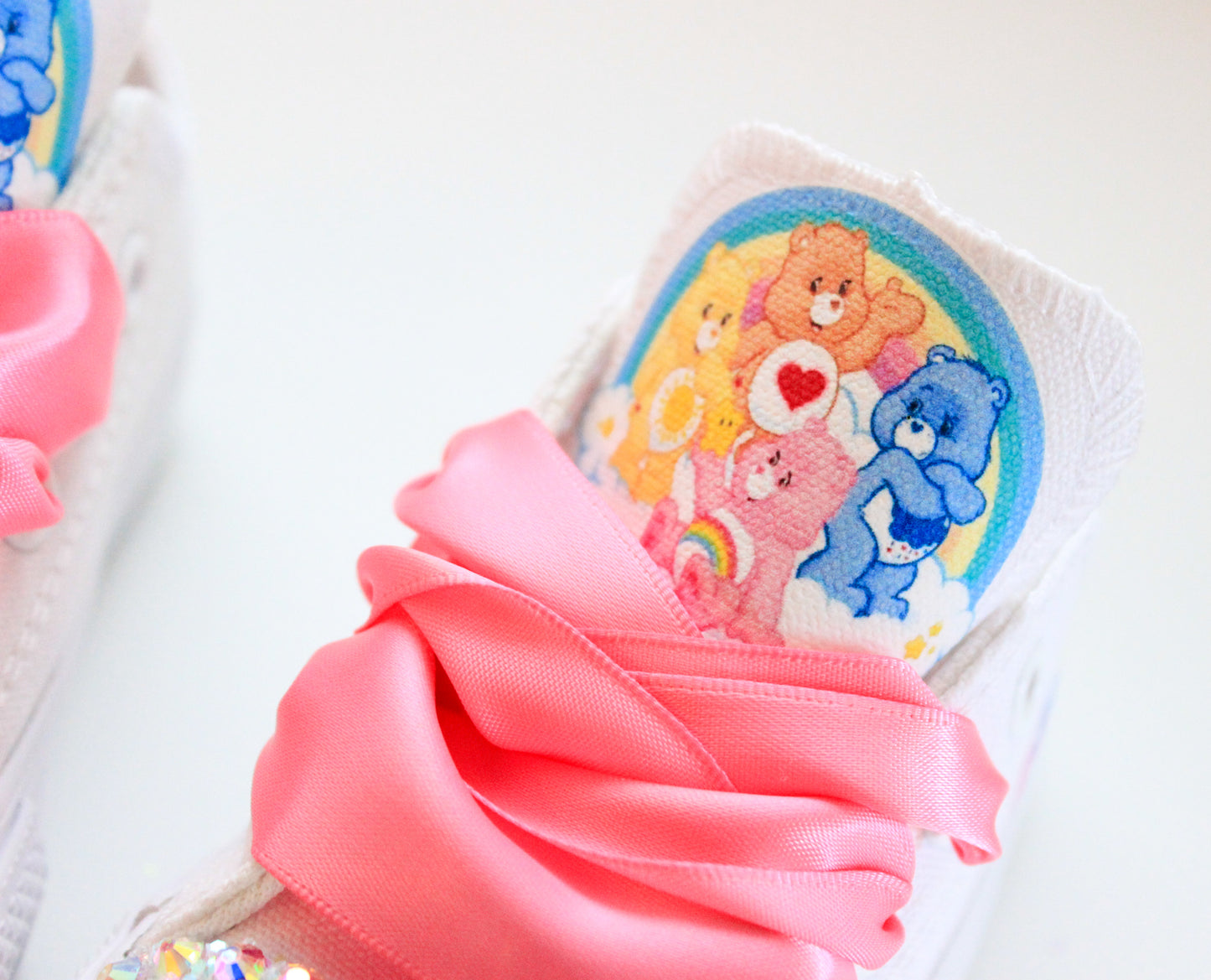 Care Bear shoes- Care Bear Converse-Girls Care Bear Shoes