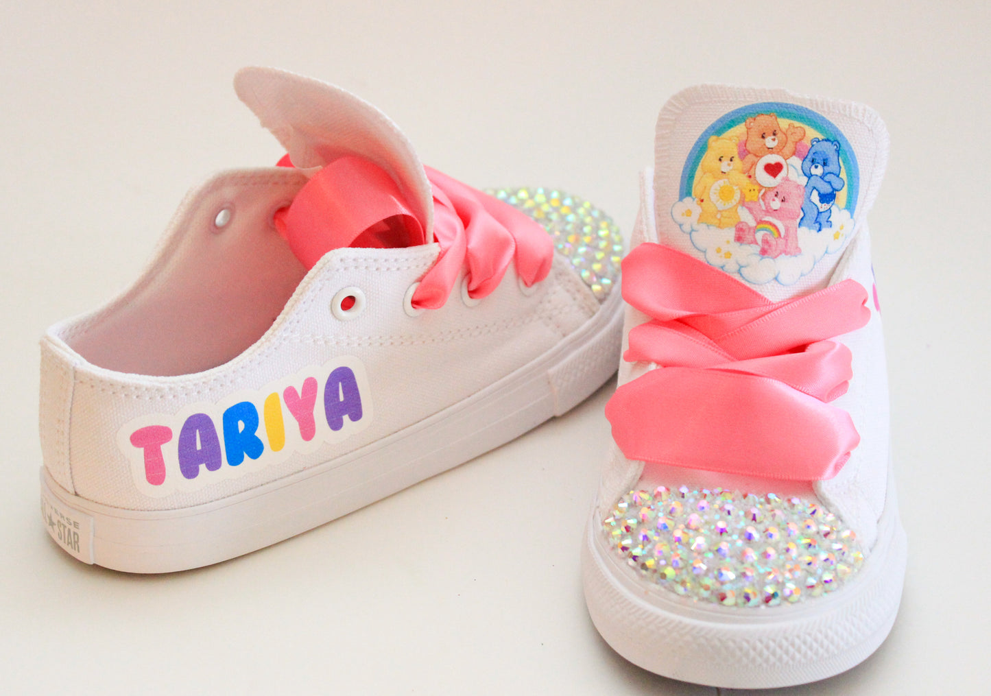 Care Bear shoes- Care Bear Converse-Girls Care Bear Shoes
