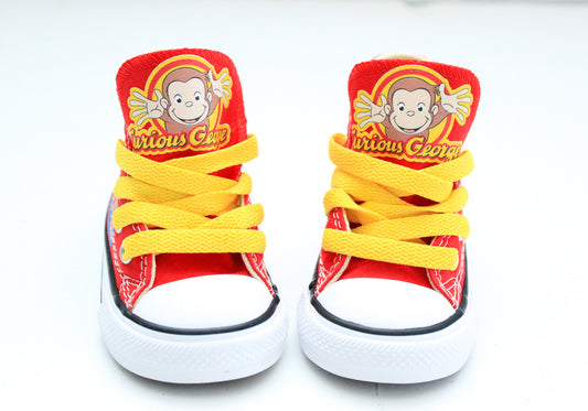 Curious George shoes- Curious George Converse-Boys Curious George Shoes