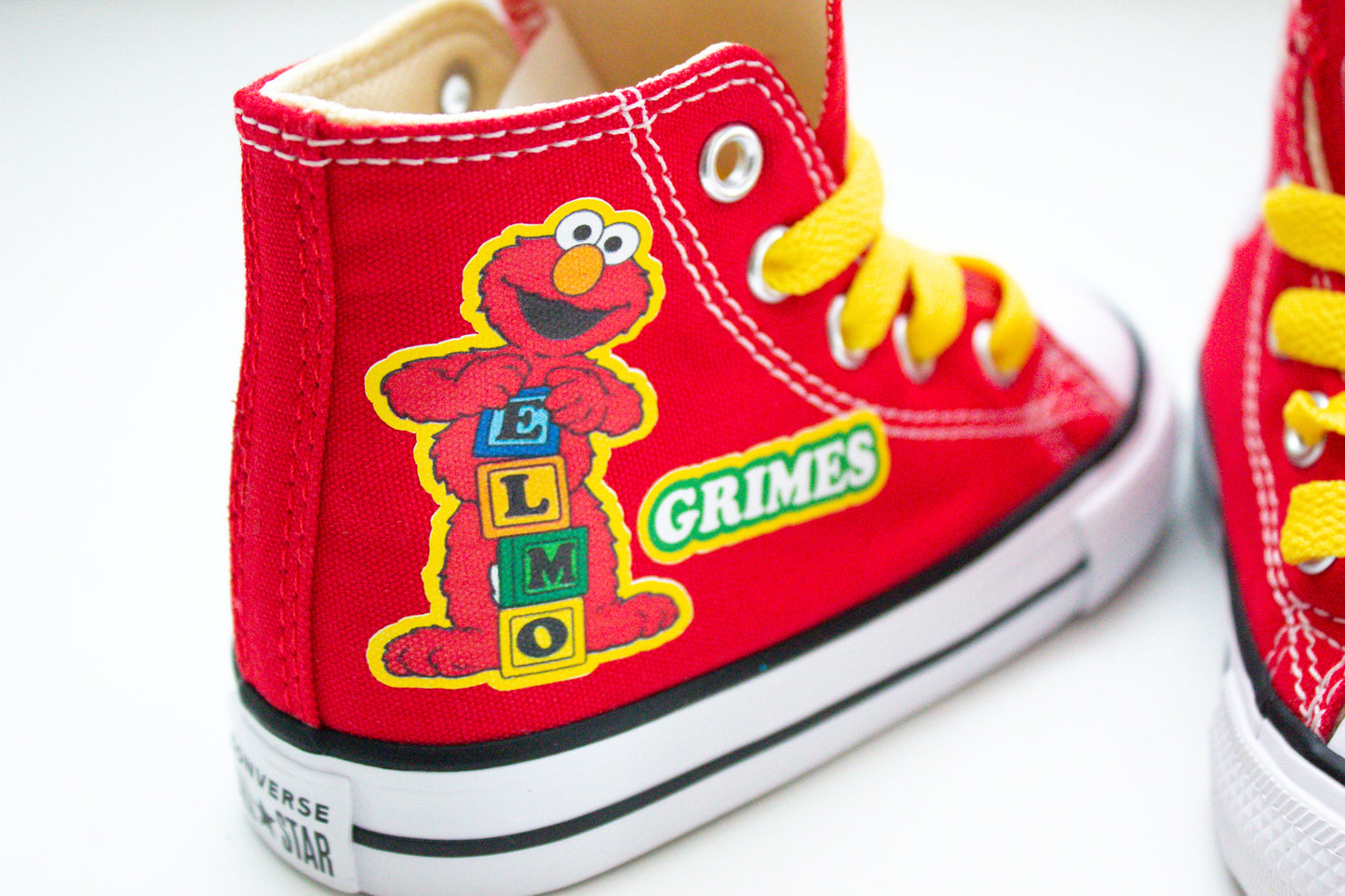 Elmo shoes- Elmo Converse-Boys Elmo Shoes