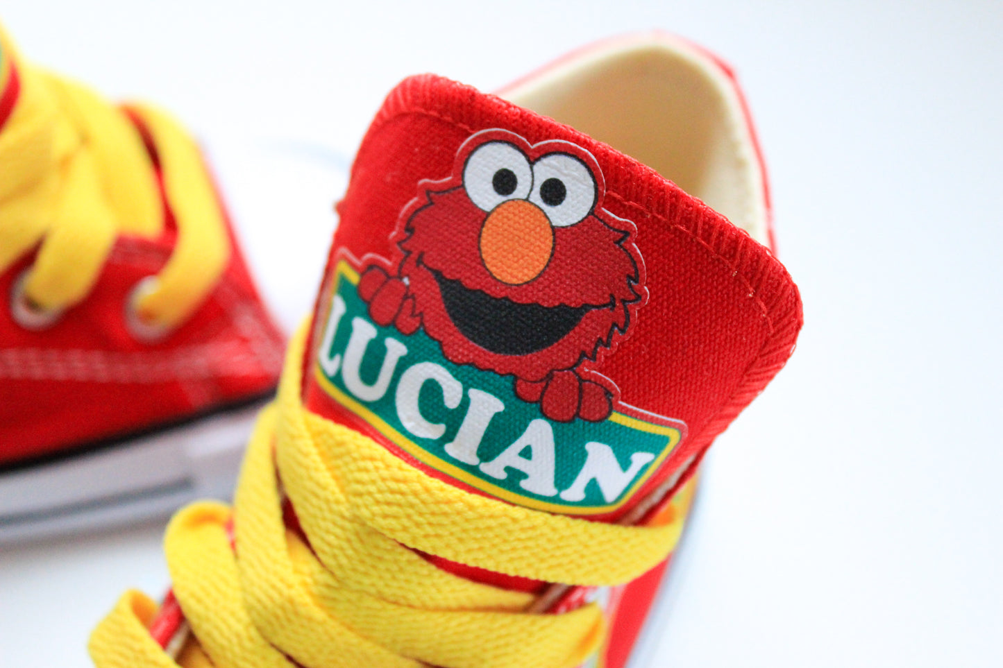 Elmo shoes- Elmo Converse-Boys Elmo Shoes