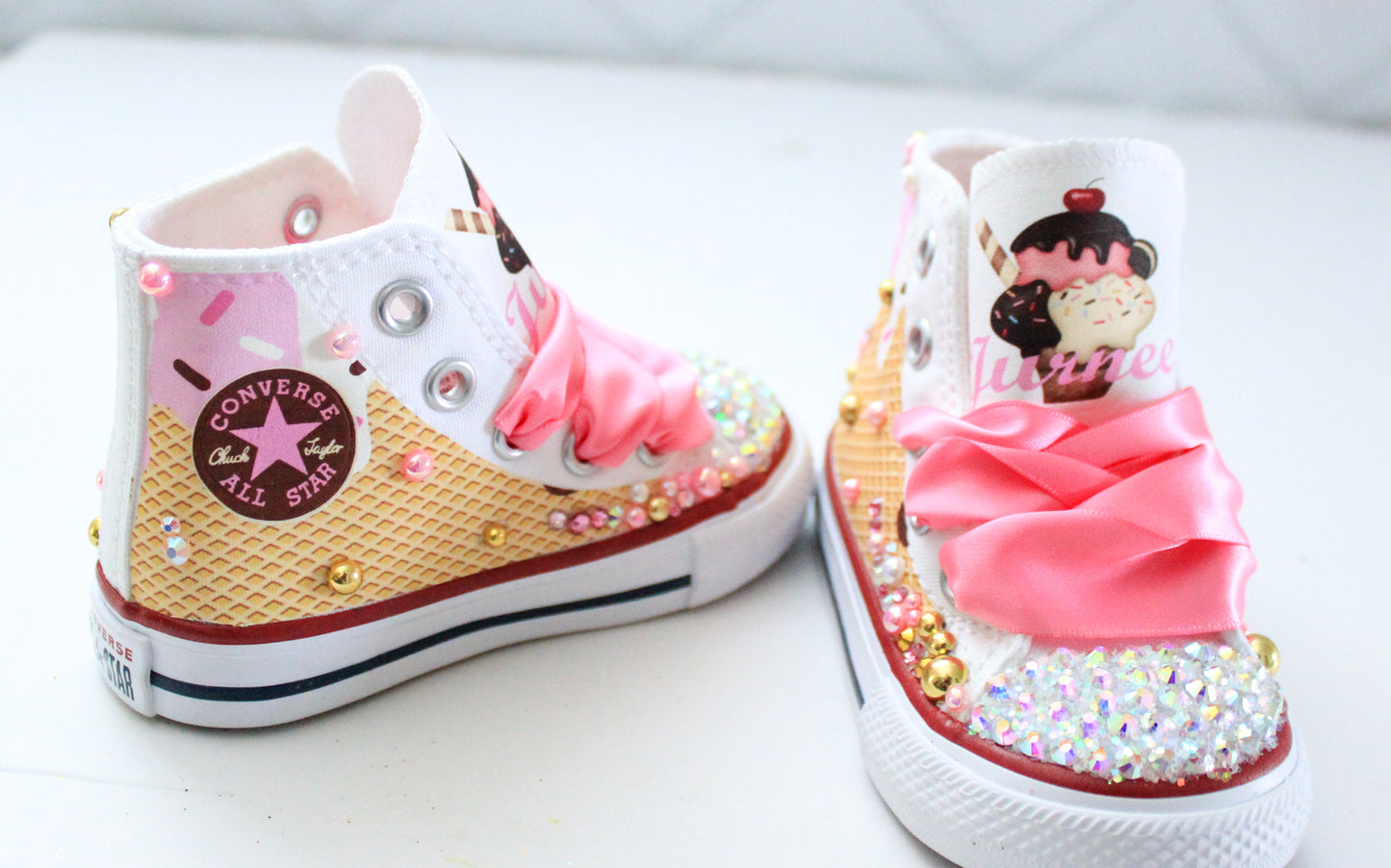 Ice cream shoes- Ice cream Converse-Girls Ice cream Shoes-Ice cream Converse-Sweet one converse- two sweet converse