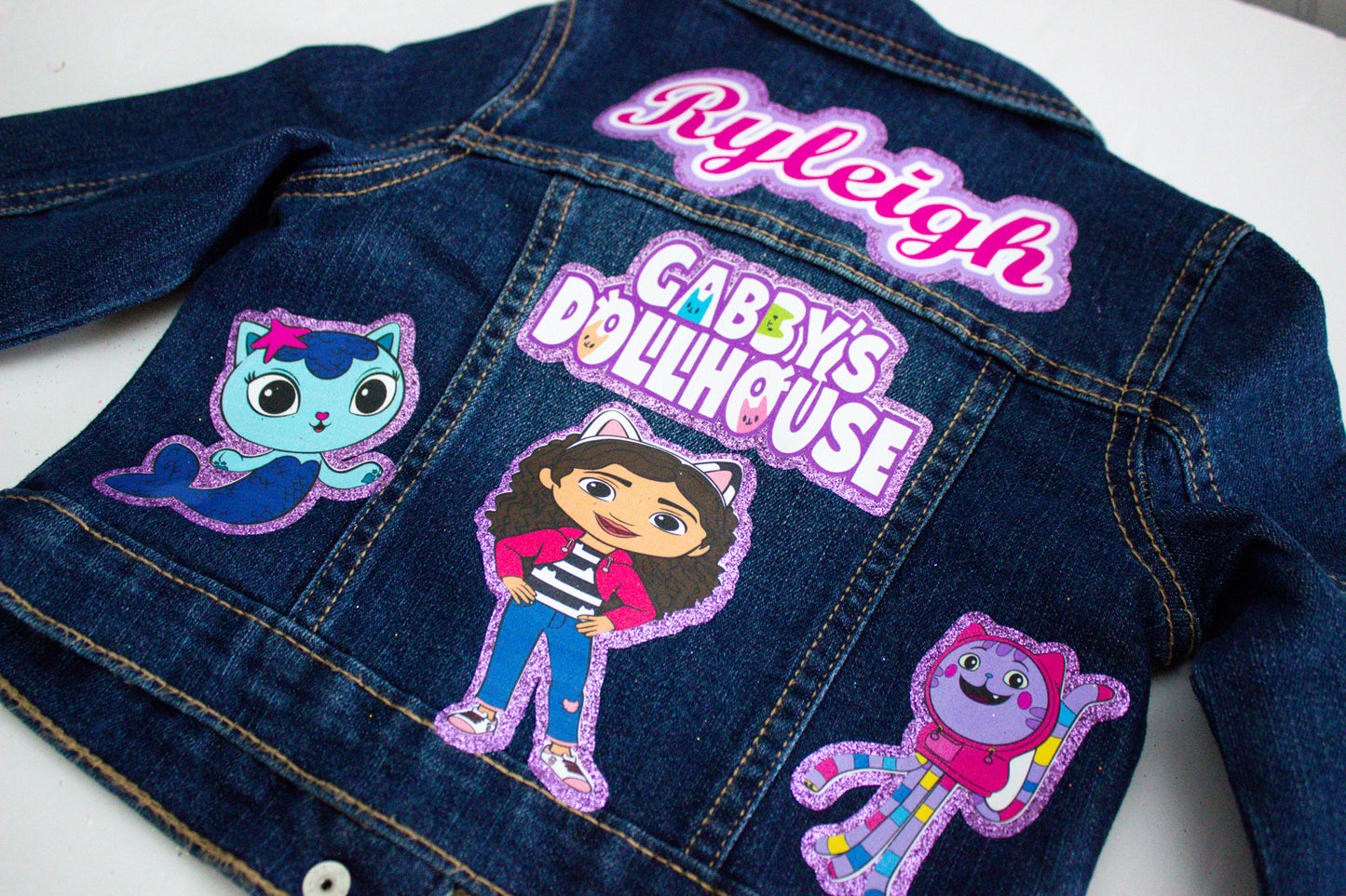Girls Denim Jacket- Denim Jacket add on- Not sold separately