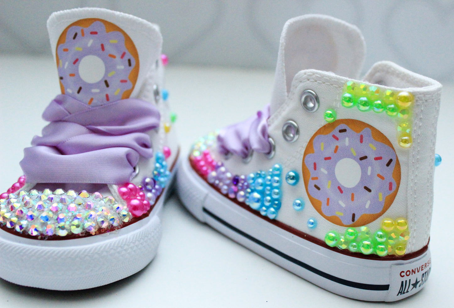 Donut shoes- Donut Converse-Girls Donut Shoes