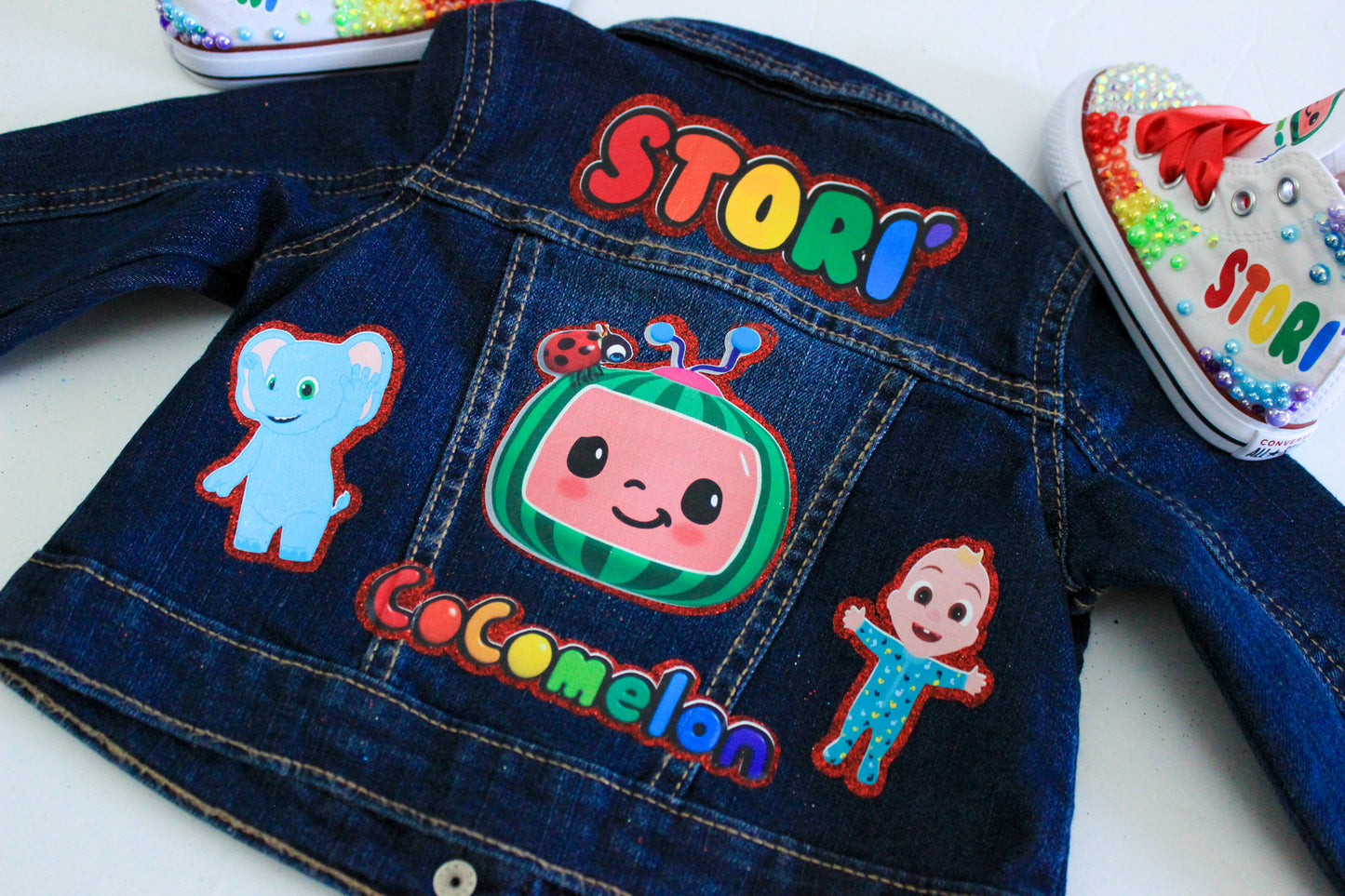 Girls Denim Jacket- Denim Jacket add on- Not sold separately