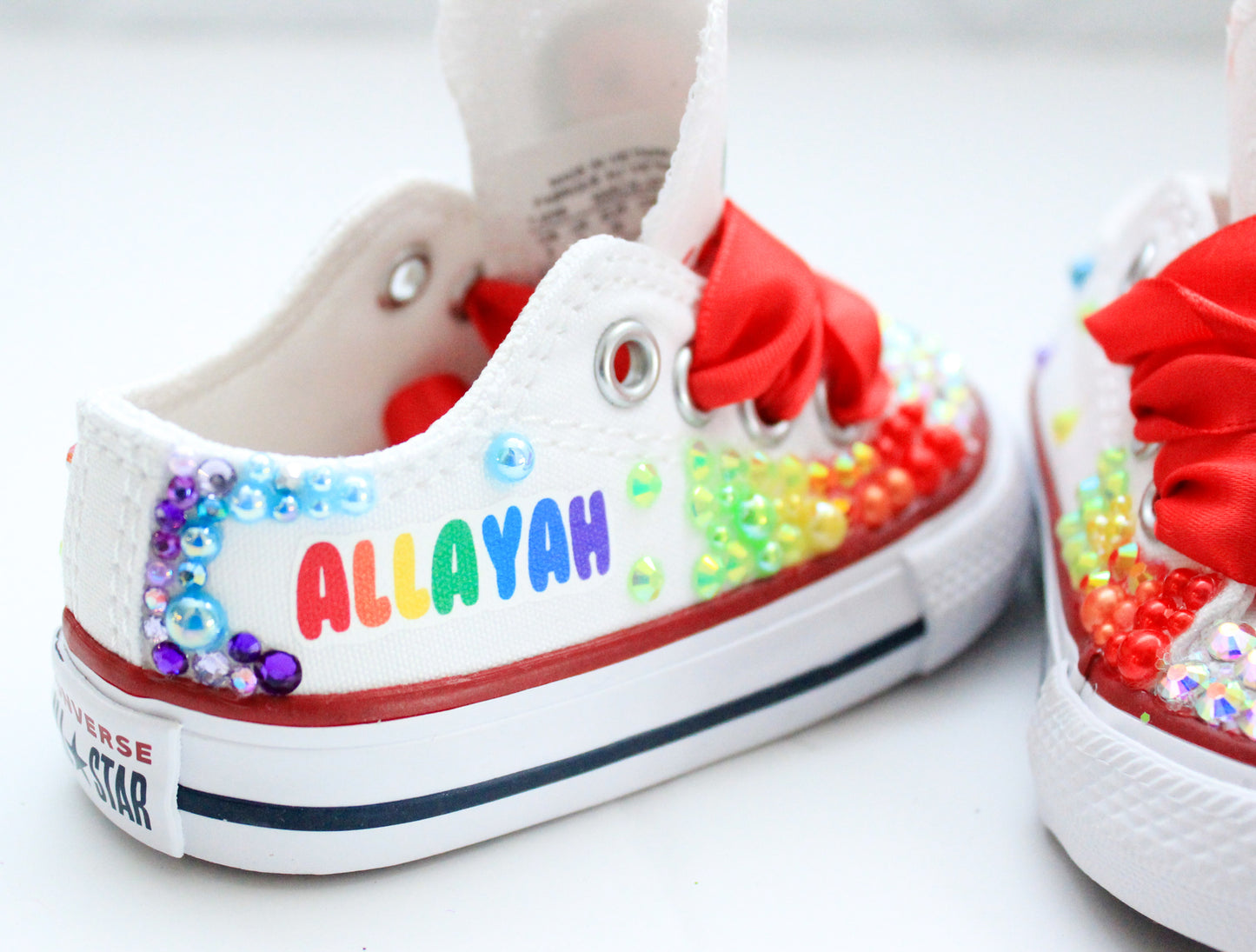 Cocomelon shoes- Cocomelon bling Converse-Girls Cocomelon Shoes-Cocomelon Converse