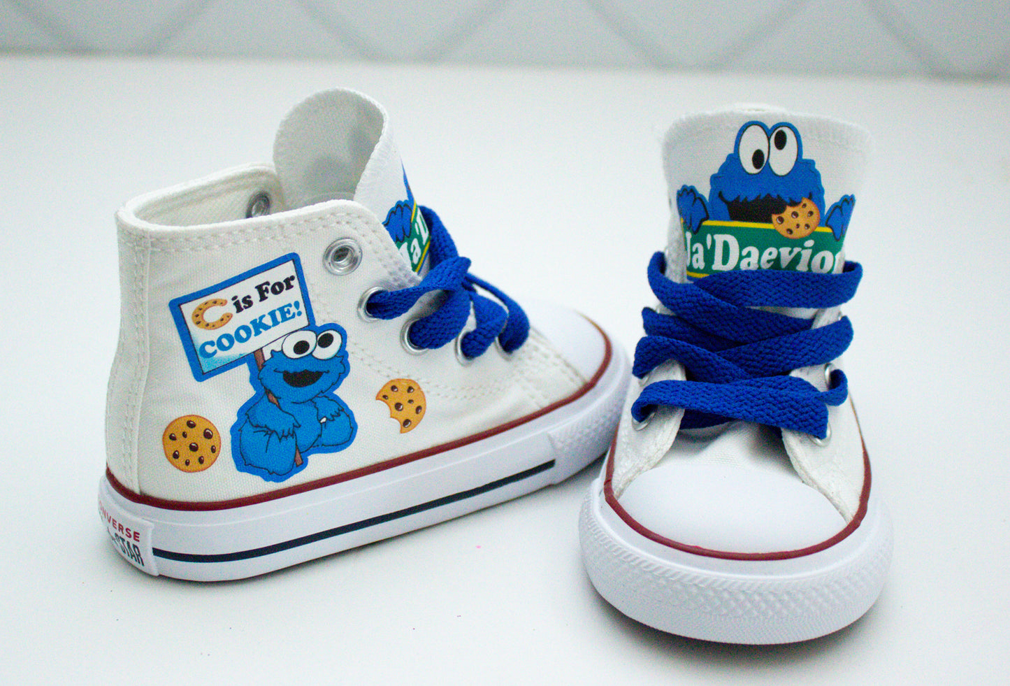Cookie Monster shoes- Cookie Monster Converse-Boys Cookie Monster Shoes