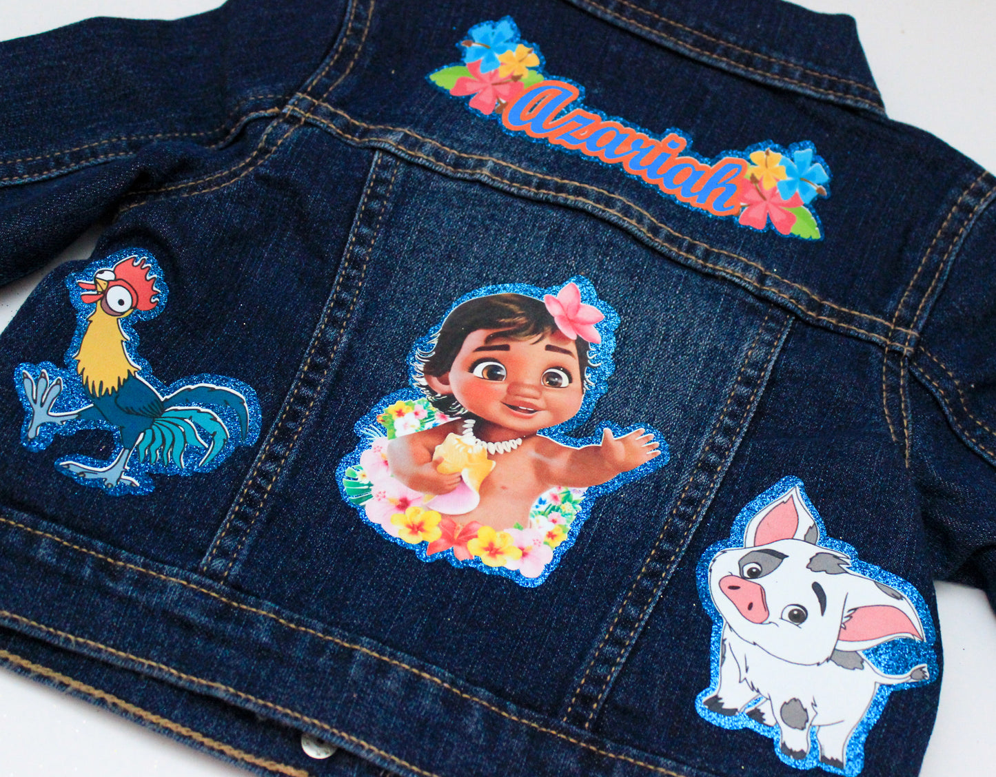 Girls Denim Jacket- Denim Jacket add on- Not sold separately