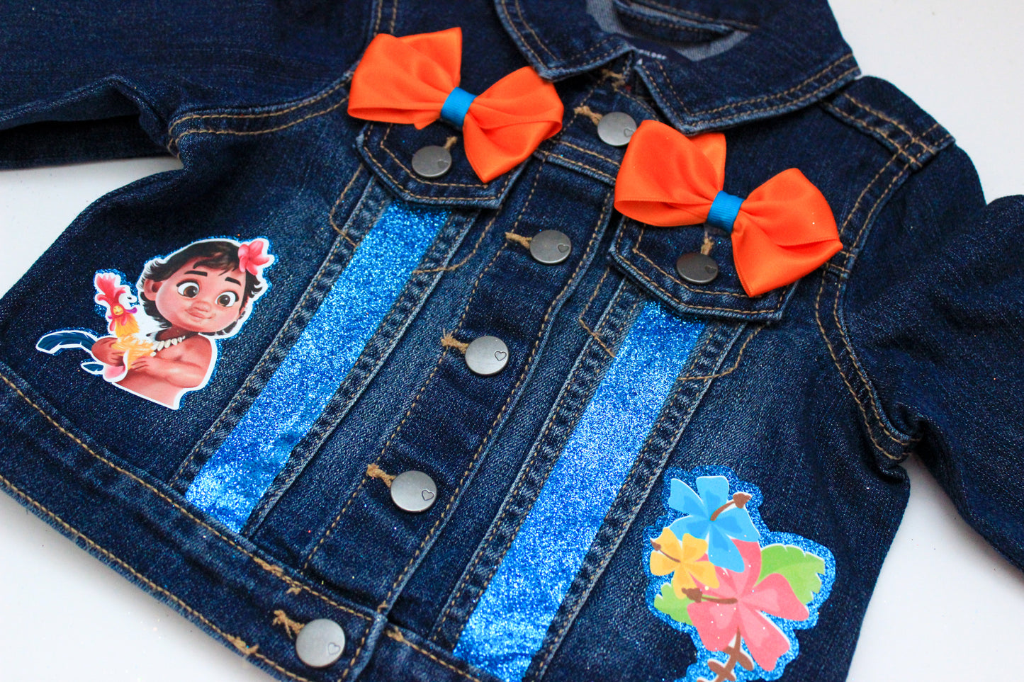 Girls Denim Jacket- Denim Jacket add on- Not sold separately