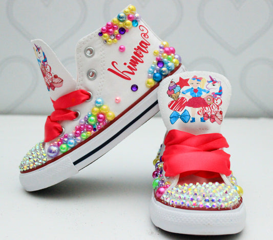 Jojo siwa shoes- Jojo siwa Converse-Girls Jojo siwa Shoes