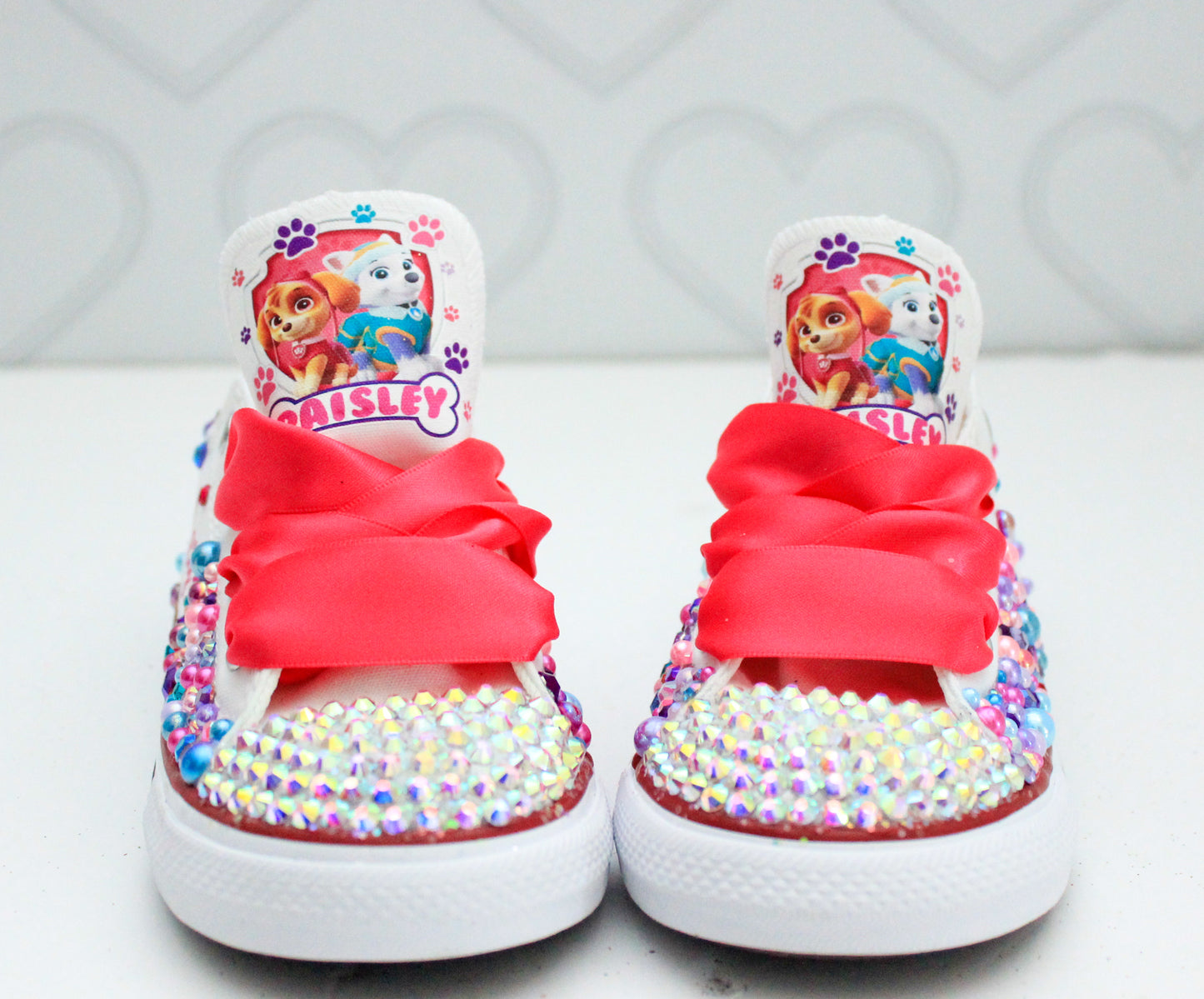 Paw patrol shoes- Paw patrol bling Converse-Girls Paw patrol Shoes-Paw patrol Converse