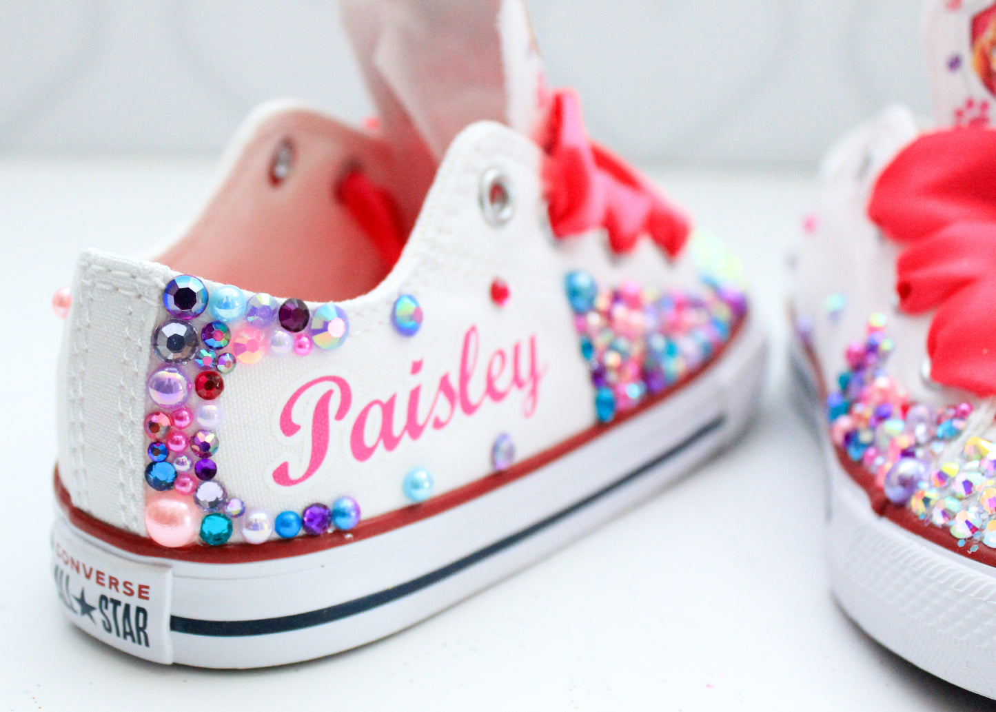 Paw patrol shoes- Paw patrol bling Converse-Girls Paw patrol Shoes-Paw patrol Converse