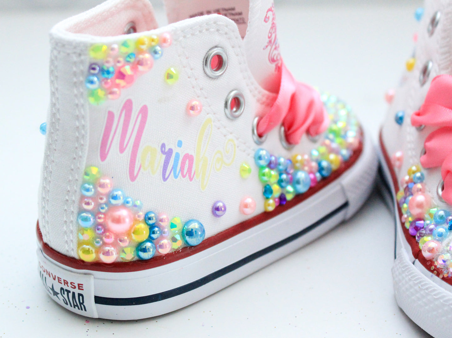 Princess shoes- Princess bling Converse-Girls Princess Shoes-Princess Converse
