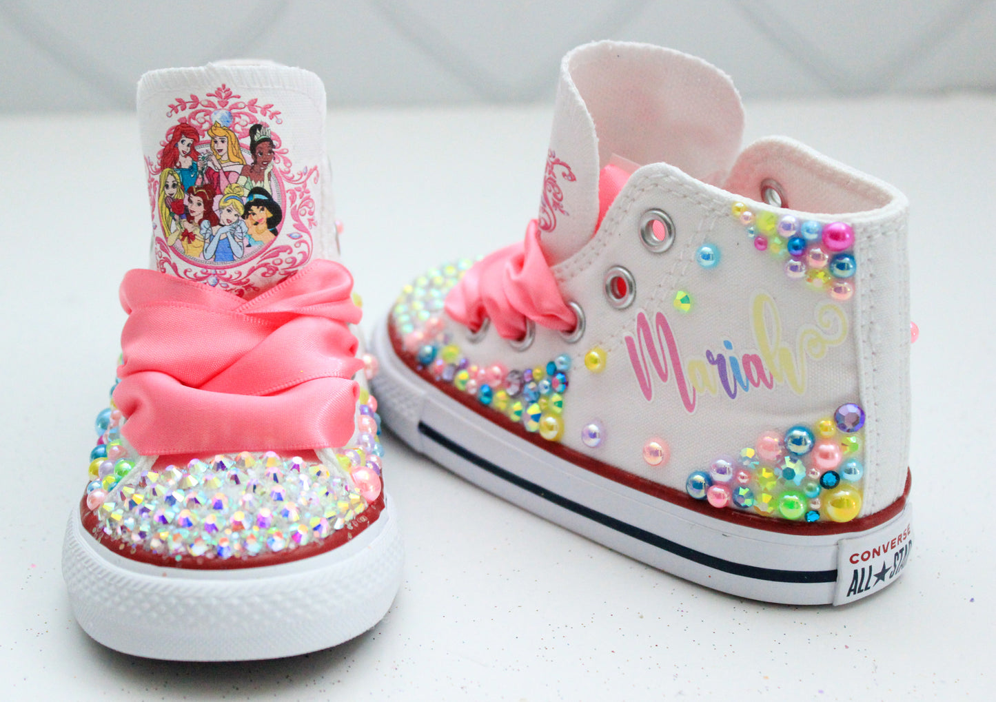 Princess shoes- Princess bling Converse-Girls Princess Shoes-Princess Converse