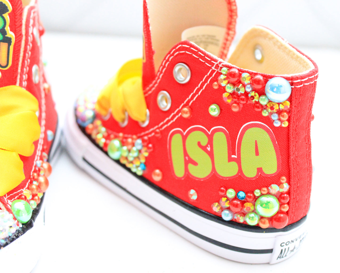 Sour Patch Kids shoes- Sour Patch bling Converse-Girls Sour Patch Shoes-Sour Patch Converse