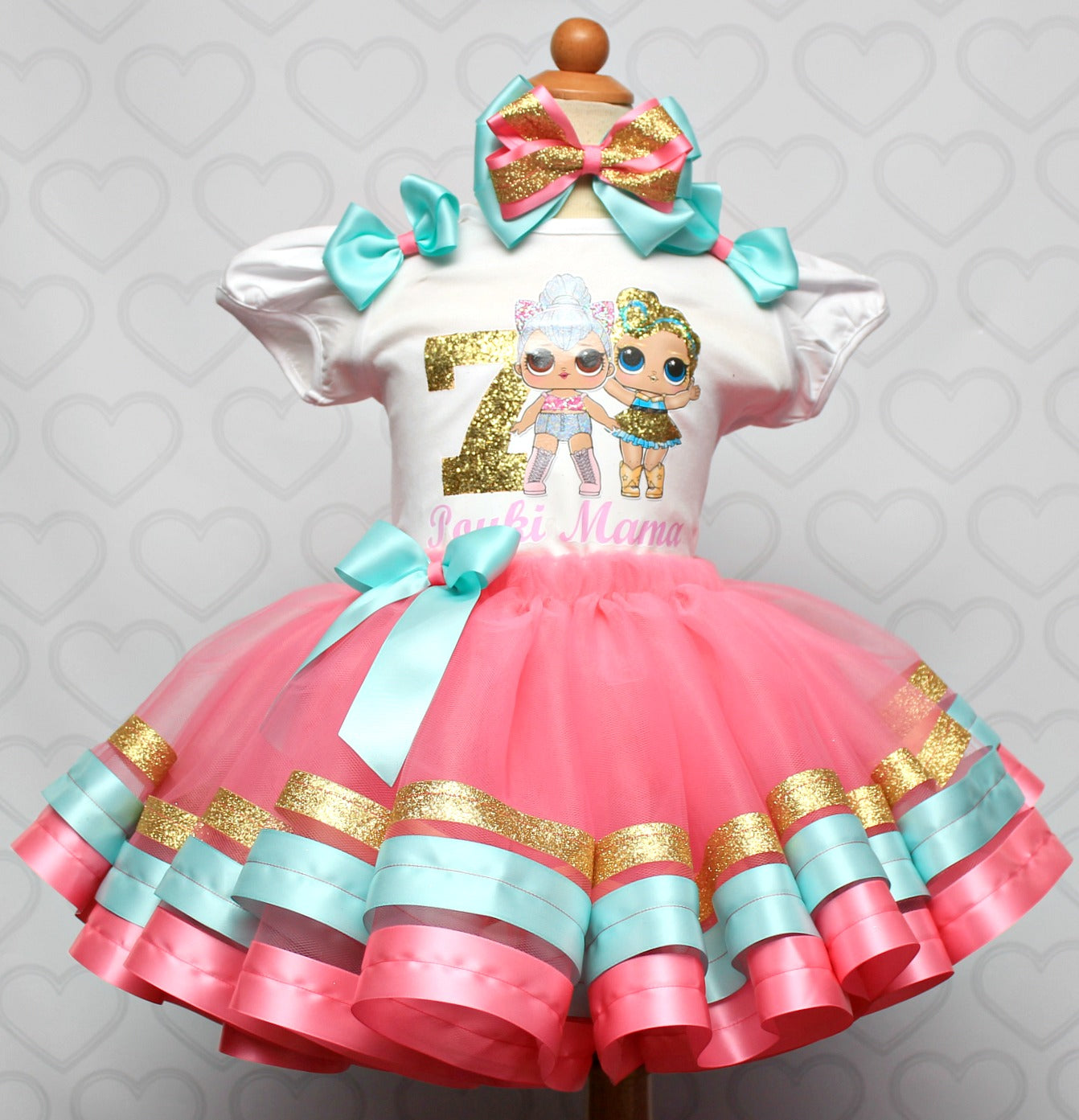 Lol surprise doll tutu set-lol surprise outfit- lol surprise dress