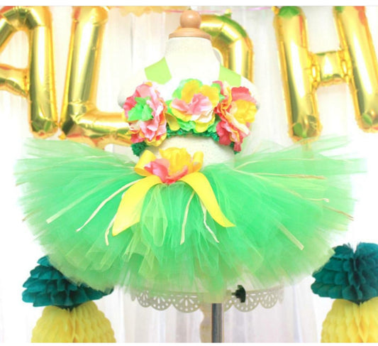 Luau Hawaiian tutu Set