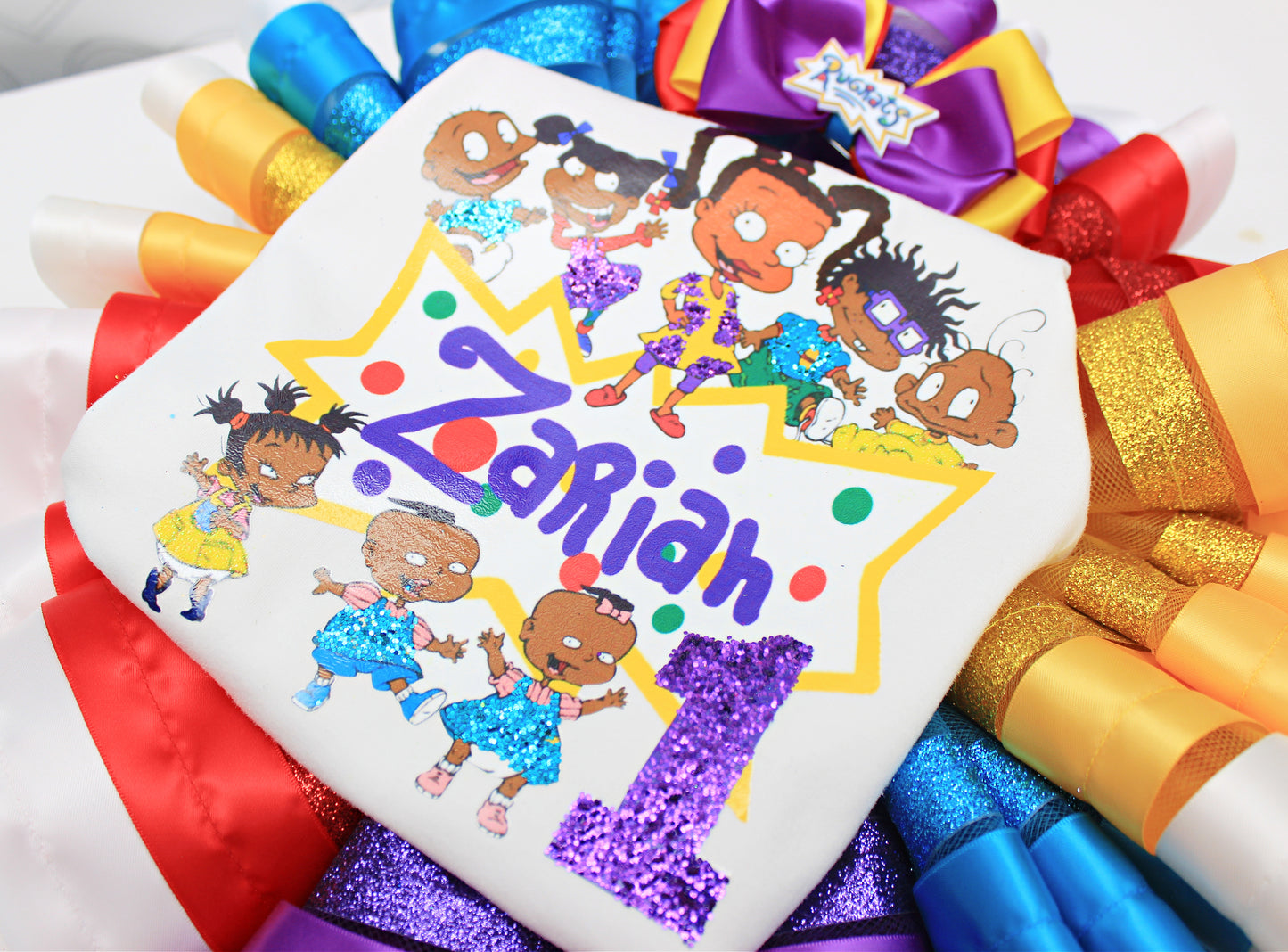 Rugrats tutu set- Rugrats outfit-Rugrats dress-Rugrats birthday(deluxe)