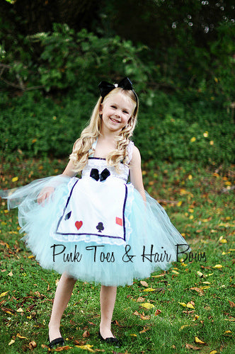 Alice in Wonderland tutu Dress-Alice in wonderland costume-Alice in wonderland dress