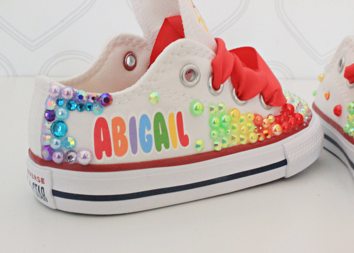 Rugrats shoes- Rugrats bling Converse-Girls Rugrats Shoes