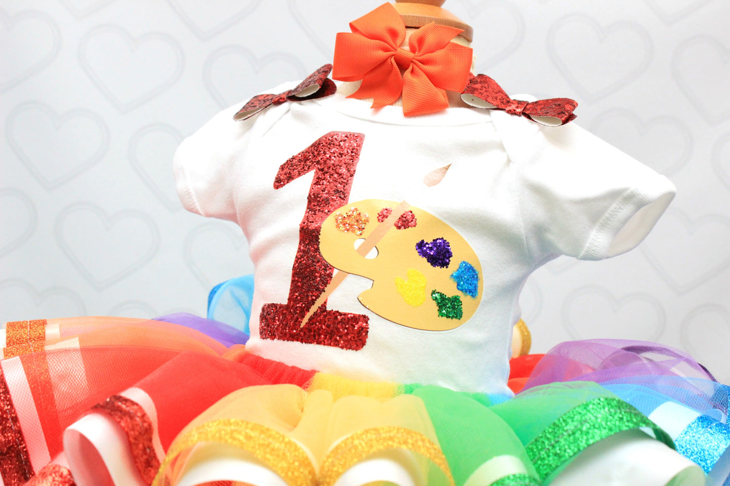Paint tutu set-Paint outfit-Paint dress-Paint Party tutu-Art tutu set