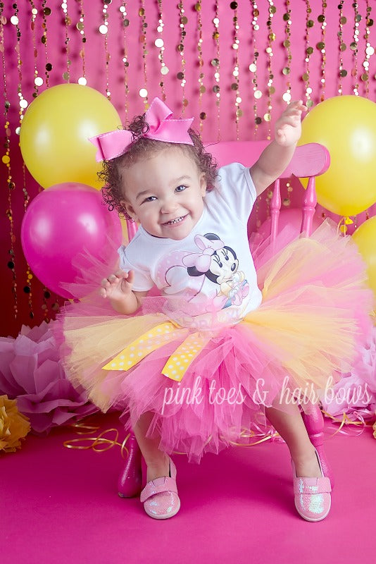 Mouse Tutu set- mouse outfit- mouse birthday outfit