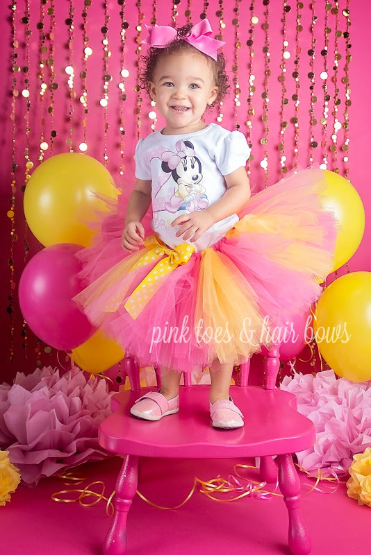 Mouse Tutu set- mouse outfit- mouse birthday outfit