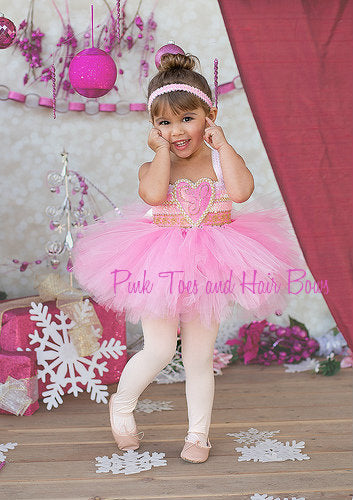 Ballerina Tutu Dress- Ballerina Costume 0-6M Ballerina Tutu Dress- Ballerina Costume 0-6M