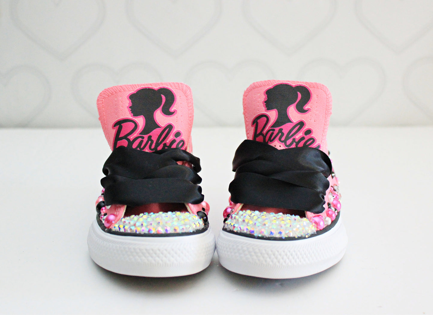 Barbie shoes- Barbie bling Converse-Girls Barbie Shoes