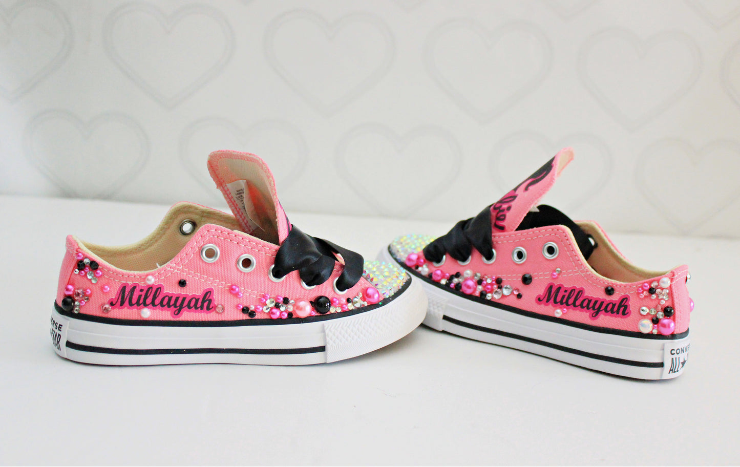 Barbie shoes- Barbie bling Converse-Girls Barbie Shoes