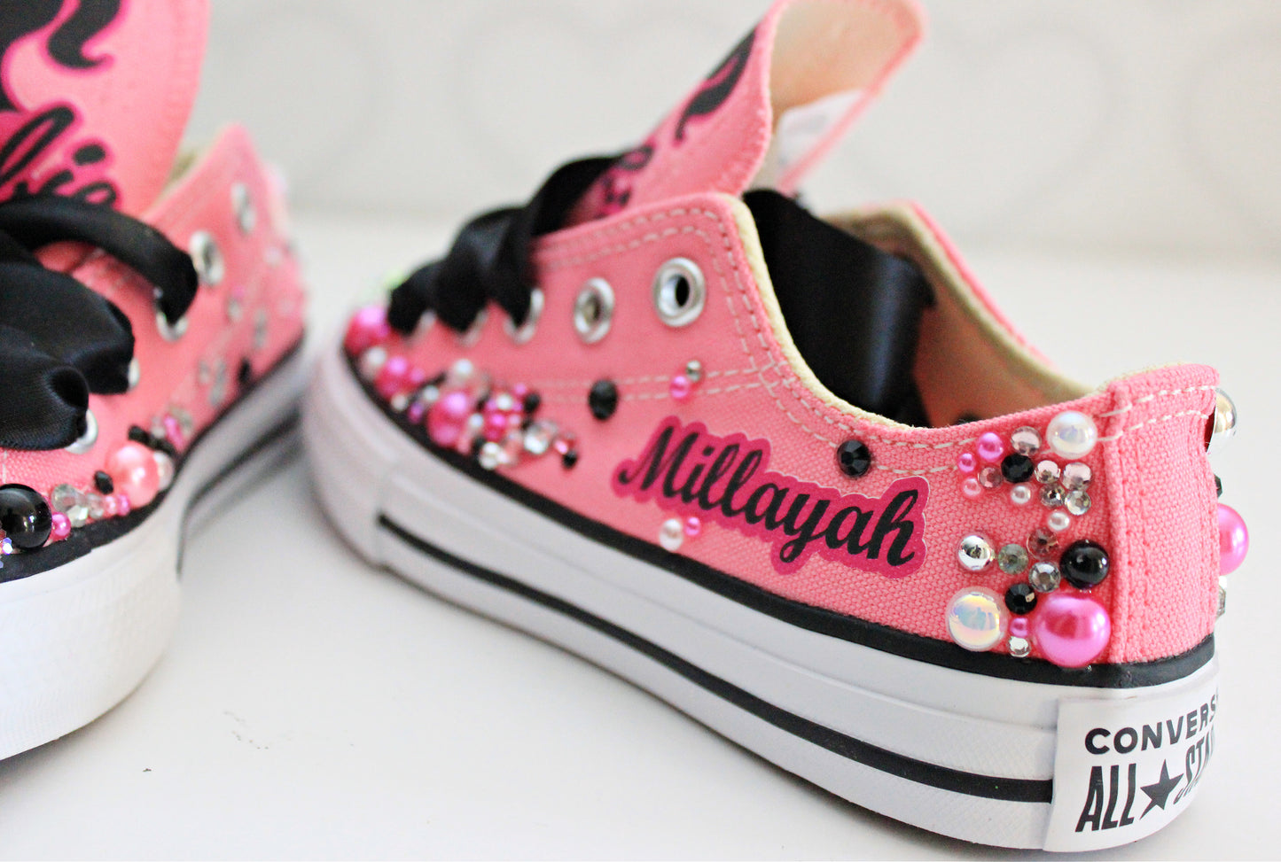 Barbie shoes- Barbie bling Converse-Girls Barbie Shoes