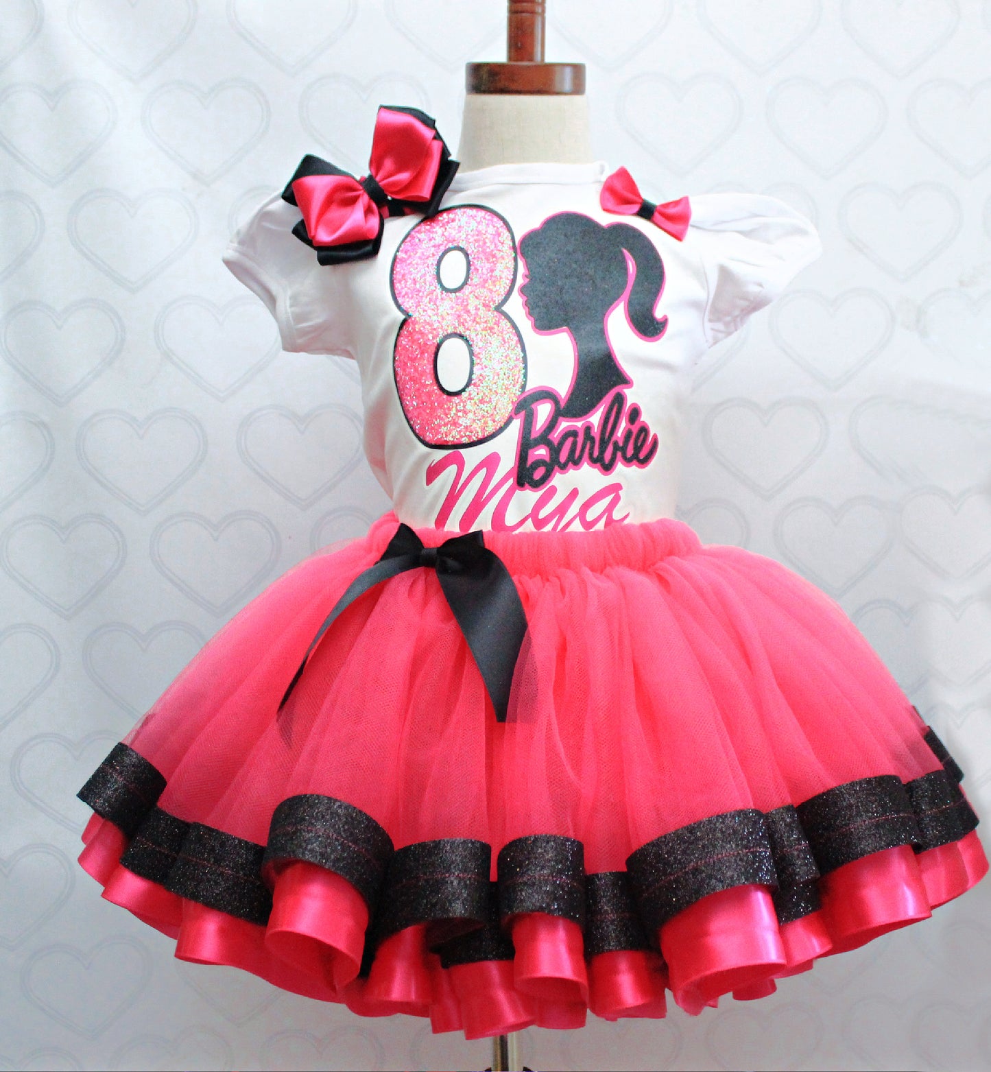 Barbie tutu set-Barbie outfit-Barbie dress