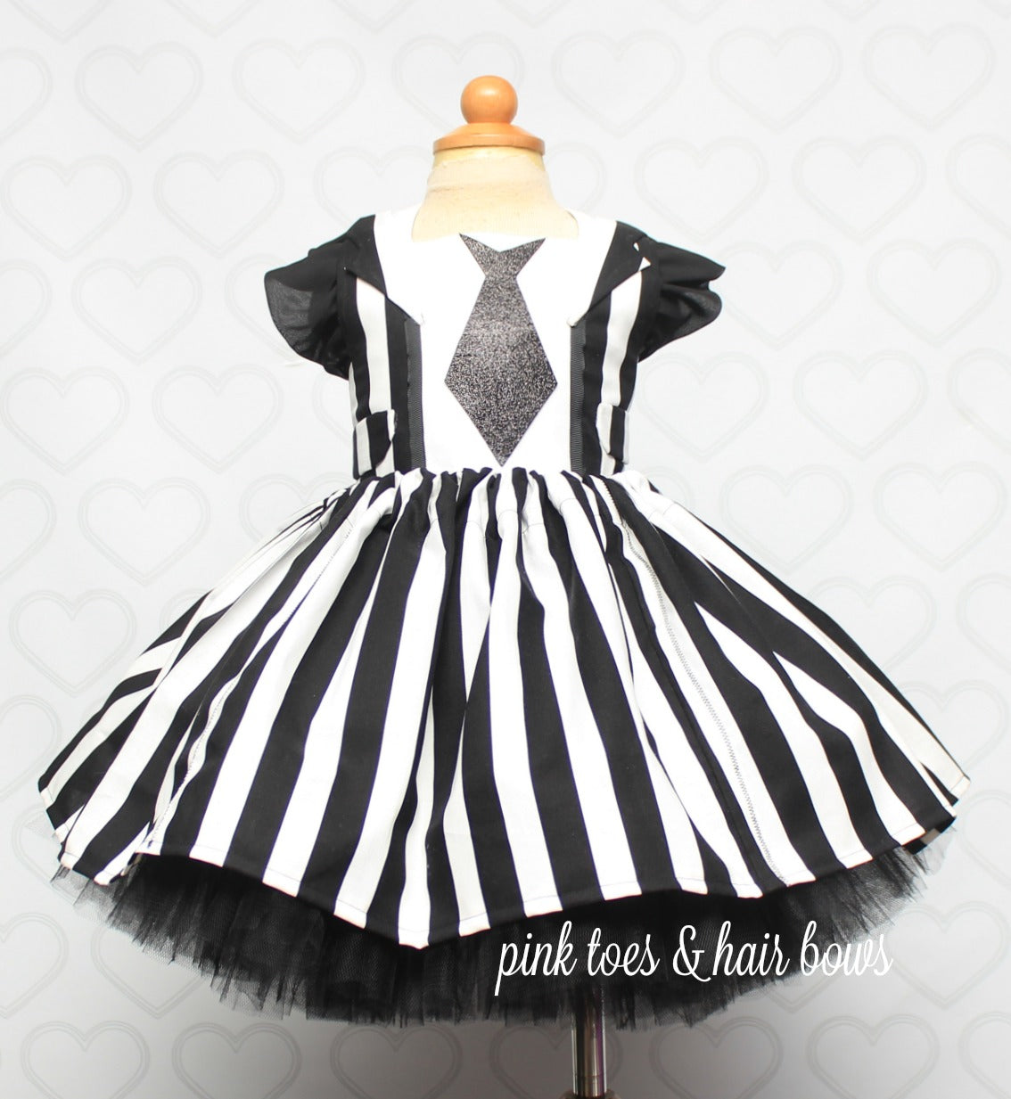 Beetlejuice Dress- Beetlejuice costume- Beetlejuice tutu dress