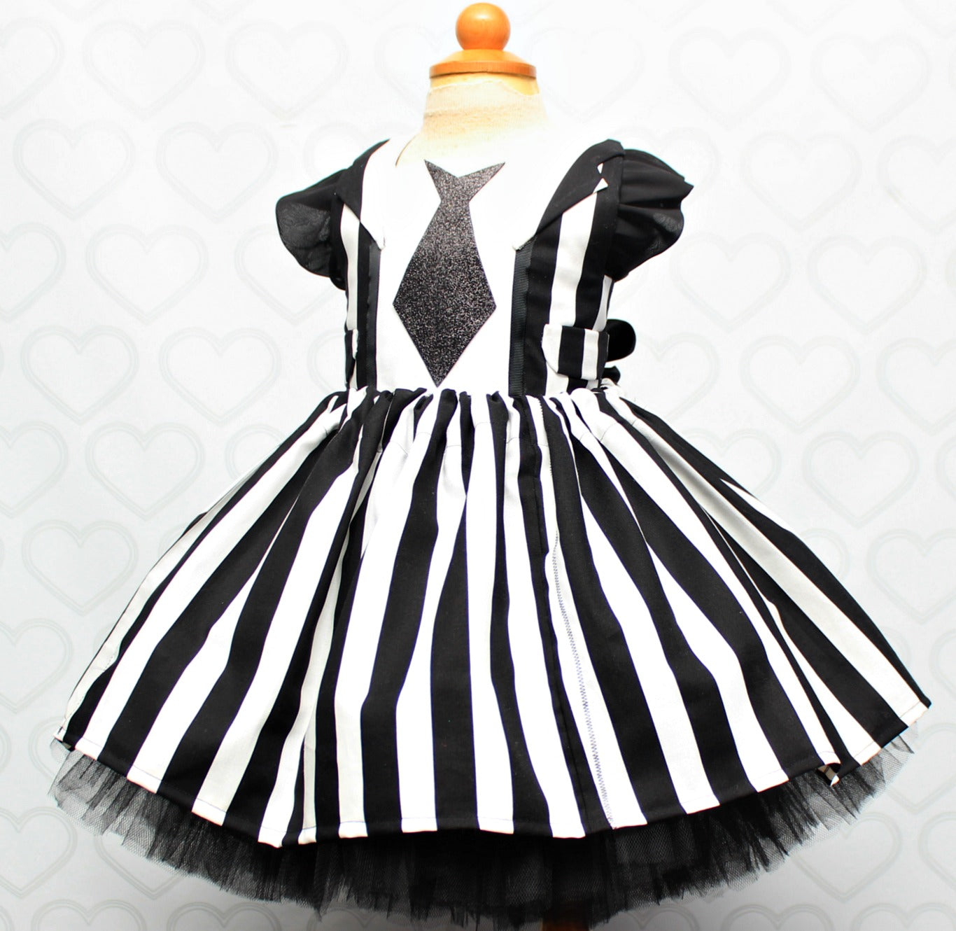 Beetlejuice Dress- Beetlejuice costume- Beetlejuice tutu dress