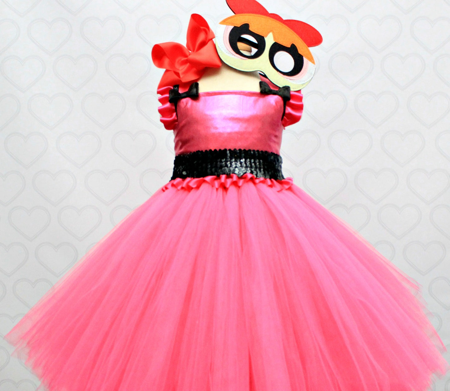 Powerpuff girl costume- powerpuff girl tutu costume- powerpuff costume dress- Powerpuff girl dress-powerpuff girl tutu-Blossom costume-buttercup costume-bubbles costume