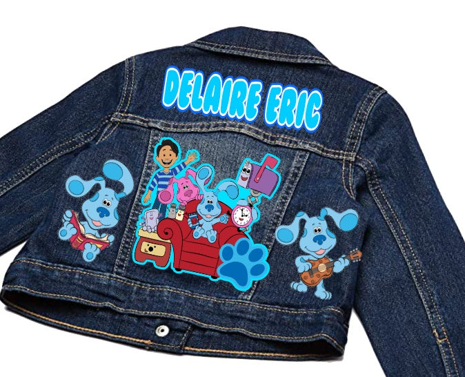 Blues Clues boys outfit -Blues Clues Denim Set-Boys Blues Clues denim set- Blues Clues Birthday outfit